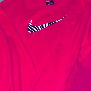 Hot Pink Nike long sleeve